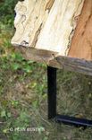 Industrial Rustic Live Edge Bench 3 small