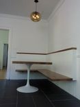 Walnut Kitchen Corner Bench And Table 4 small