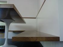 Walnut Kitchen Corner Bench And Table 5 small