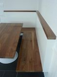 Walnut Kitchen Corner Bench And Table 6 small