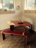 Reclaimed Table And Benches 2 small