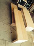White-Stained Alder Wood Set 1 small