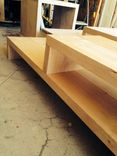 White-Stained Alder Wood Set 2 small
