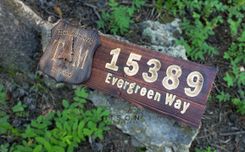 U.S. Forest Service Sign Made To Be Personalized 1 small