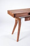 Walnut And Aluminum Desk 3 small