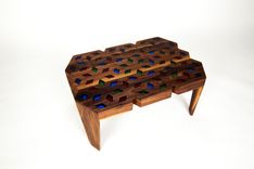 Walnut Kaleidoscope Coffee Table 1 small