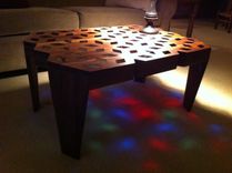 Walnut Kaleidoscope Coffee Table 4 small