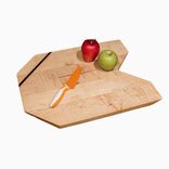 Geometric Maple Cutting Board With Walnut Inlay 1 small