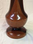 Handmade Brazilian Leopardwood, Peruvian Walnut, & African Padouk Table Lamp 2 small
