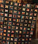 Old Jeans Quilt 1 small