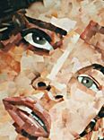 Custom Magazine Paper Collage Portrait 5 small
