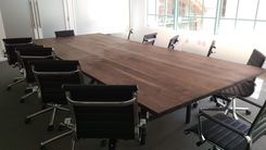 Walnut Conference Table 6 small