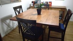 Reclaimed Doug Fir Dinning Table 3 small