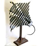 Bent Wood, Hand Painted Fish Sculptures 1 small