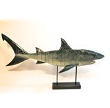 Bent Wood, Hand Painted Fish Sculptures 2 small