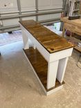 Console Table, Entryway Table, Reclaimed Wood Side Table, Side Sofa Table 3 small