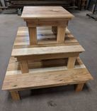 Rustic Mixed Species Reclaimed Hardwood Tables 3 small