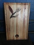 Hickory Cutting Board With Inlay 1 small