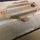 Largemouth Bass Cutting Board 2 small