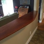 Custom Red Oak Breakfast Bar 1 small