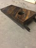 Pallet Wood Cornhole Game Table 2 small