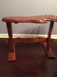 Live Edge Redwood Slab Coffee Table 2 small