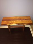 Live Edge Hemlock Side Table With Red Cedar Inlay 1 small