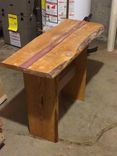 Live Edge Hemlock Side Table With Red Cedar Inlay 2 small
