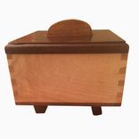 Recycled Wood Drink Coasters And Storage Box 1 small