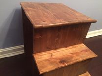 Unique, Handcrafted Pet Stool 2 small