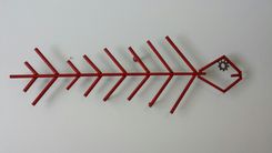 Metal Art Wall Hanging Fish 1 small