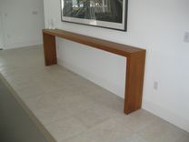 Solid Teak Parsons Table 1 small
