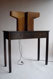 Teak And Walnut Lamp 3 small