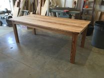 Heart Pine Dining Table 1 small