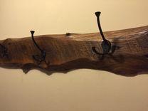 Reclaimed Oak Coat Rack 3 small