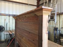 Reclaimed Heart Pine Headboard 2 small