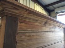Reclaimed Heart Pine Headboard 5 small