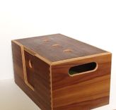 Walnut Pet Carrier And Bed 3 small