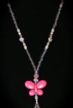 Custom Butterfly Beaded Lanyard 6 small