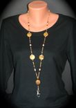 Mother Of Pearl Beaded Lanyard 1 small