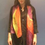 Road To Happiness Silk Scarf 2 small