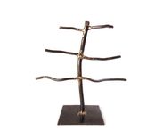 Hand Sculpted Metal Earring Tree Display Stand 4 small