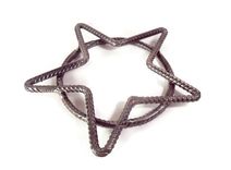 Hand Forged Texas Star Trivet - Housewarming Gift, Wedding Gift, Anniversary Present 1 small