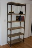 Acton Metal & Wood Bookcase 1 small
