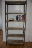 Acton Metal & Wood Bookcase 2 small