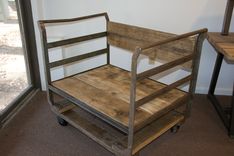 New Bedford Bench With Wheels 4 small