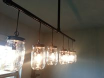 Mason Jar Chandelier 4 small
