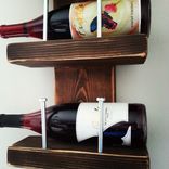 Rustic Wine Rack 4 small