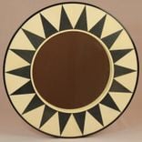Round Shagreen Mirror 1 small