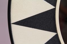 Round Shagreen Mirror 5 small